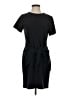 Dylan Gray Solid Black Casual Dress Size 4 - photo 1