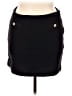 J.Crew Solid Black Casual Skirt Size L - photo 1