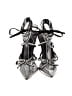 Unbranded Silver Black Heels Size EU 38 - photo 2