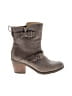 BUSSOLA Gray Tan Ankle Boots Size EU 40 - photo 1