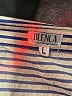 Assorted Brands Stripes Blue 3/4 Sleeve Button-Down Shirt Size L - photo 7