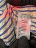 Assorted Brands Stripes Blue 3/4 Sleeve Button-Down Shirt Size L - photo 8