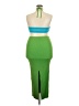 retrofête Color Block Green Cocktail Dress Size XXL - photo 2