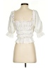 Unbranded Ivory 3/4 Sleeve Blouse Size XXS (estimated) - photo 2