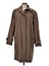 Gallery 100% Polyester Brown Tan Trenchcoat Size M - photo 1