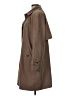 Gallery 100% Polyester Brown Tan Trenchcoat Size M - photo 5