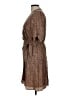 Mod Ref 100% Polyester Animal Print Brown Casual Dress Size L - photo 5