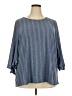 W5 Blue 3/4 Sleeve T-Shirt Size 3X - photo 1