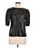 BB Dakota 100% Polyurethane Black 3/4 Sleeve Top Size S - photo 1