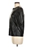 BB Dakota 100% Polyurethane Black 3/4 Sleeve Top Size S - photo 5
