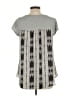 Rewind 100% Polyester Gray Short Sleeve Top Size L - photo 2
