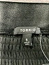 Torrid Solid Black Casual Skirt Size 5X Plus (5) - photo 4