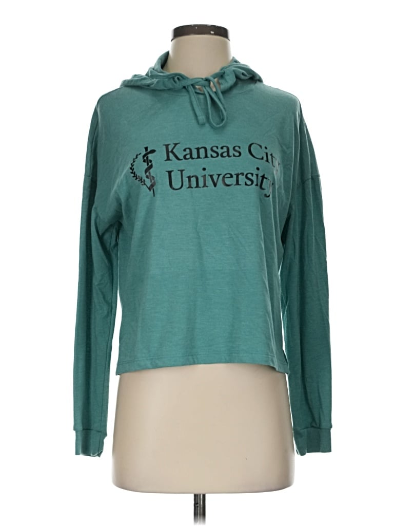 Pre-owned District Pullover Hoodie In Blue