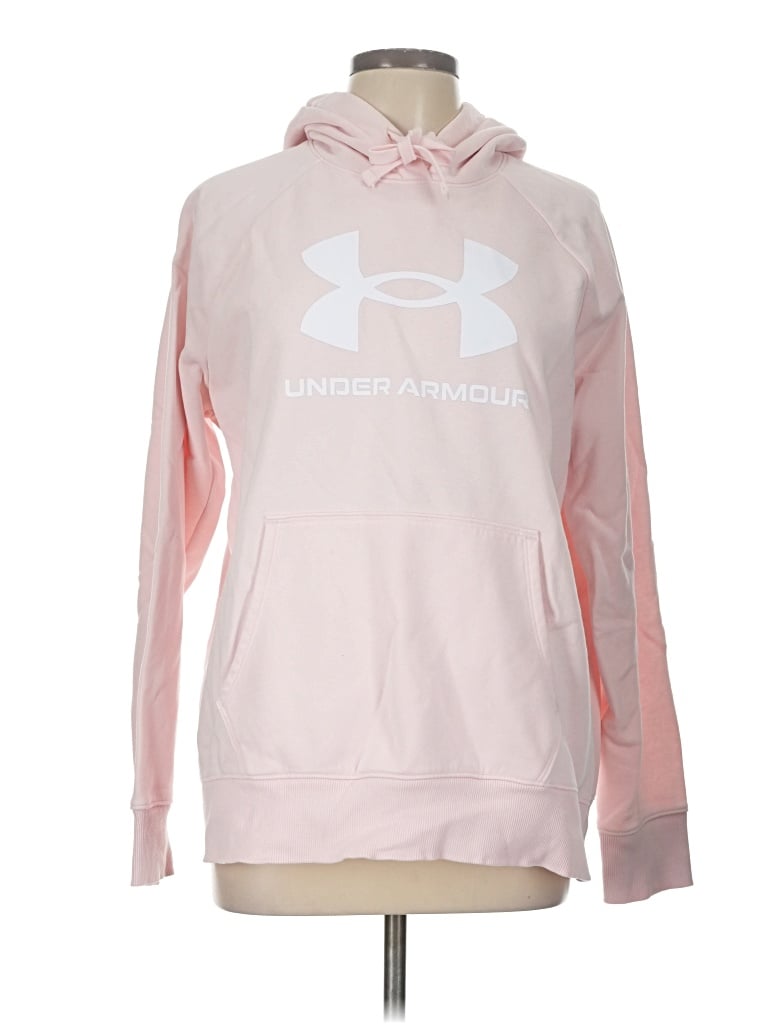 Pre-owned Under Armour Sweatshirt In Pink