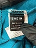 Shein Teal Short Sleeve Blouse Size L - photo 7