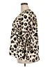 Fred David Animal Print Ivory 3/4 Sleeve Blouse Size 2X - photo 5