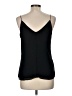 Chelsea28 100% Polyester Black Tank Top Size M - photo 2