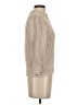 H&M Metallic Tan Turtleneck Sweater Size S - photo 4
