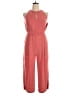 Halogen Solid Pink Jumpsuit Size L - photo 1