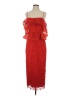 Muse By Marchesa 100% Polyester Red Cocktail Dress Size 2 - photo 1