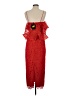 Muse By Marchesa 100% Polyester Red Cocktail Dress Size 2 - photo 2