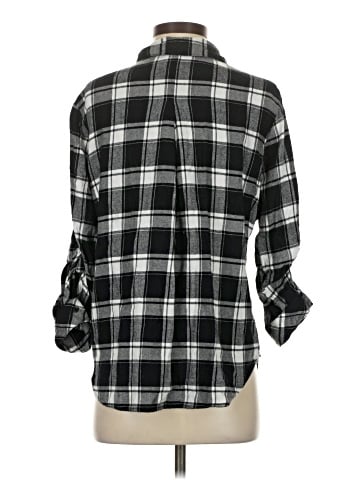 Hester & Orchard 3/4 Sleeve Button-Down Shirt (view 2)