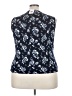 Violets & Roses Black Sleeveless Blouse Size 3X - photo 2