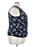 Violets & Roses Black Sleeveless Blouse Size 3X - photo 4