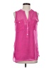 Apt. 9 100% Polyester Pink Sleeveless T-Shirt Size S - photo 1