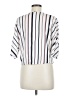 Primark 100% Viscose Stripes White 3/4 Sleeve Blouse Size 6 - photo 2