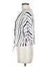 Primark 100% Viscose Stripes White 3/4 Sleeve Blouse Size 6 - photo 5