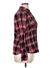 Cato Plaid Red Long Sleeve Button-Down Shirt Size XL - photo 4