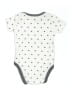 Amazon Essentials 100% Cotton Polka Dots White Short Sleeve Onesie Size 3-6 mo - photo 2