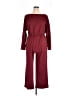 Shein Solid Burgundy Jumpsuit Size 1X - photo 1