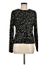 Talbots Animal Print Black Cardigan Size M - photo 1