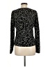 Talbots Animal Print Black Cardigan Size M - photo 2