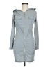 Shein Gray Zip Up Hoodie Size 8 - 10 - photo 1