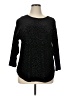 Peck & Peck Black 3/4 Sleeve Top Size XL - photo 1