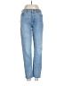 7 For All Mankind Hearts Blue Jeans Size 27 waist - photo 1