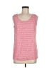Rafaella Pink Sleeveless T-Shirt Size M - photo 1