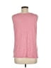 Rafaella Pink Sleeveless T-Shirt Size M - photo 2