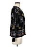 Plisse 100% Polyester Black Kimono Size M - photo 4