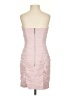 H&M 100% Polyester Pink Cocktail Dress Size 4 - photo 2