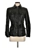 Bill Blass 100% Leather Black Leather Jacket Size 8 - photo 1