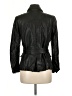 Bill Blass 100% Leather Black Leather Jacket Size 8 - photo 2