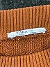 Zara Basic Solid Brown Sweatshirt Size L - photo 7