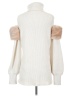 ADEAM Ivory Turtleneck Sweater Size S - photo 2