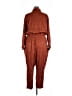 On 34th Animal Print Brown Jumpsuit Size 2X - photo 2