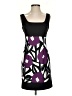 AGB Graphic Purple Cocktail Dress Size 4 (petite) - photo 1