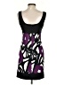 AGB Graphic Purple Cocktail Dress Size 4 (petite) - photo 2